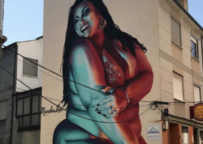 Grafiti en Cacabelos - Ruta de los Grafitis en el Bierzo
