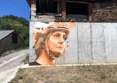 Grafiti Mountain Bike | Cómo se hizo | Pobladura de las Regueras León El Bierzo