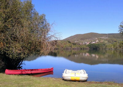 Lago de Carucedo | zona de recreo en El Bierzo
